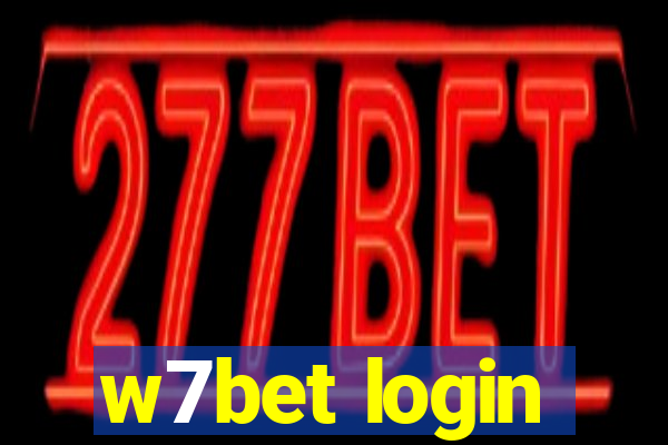 w7bet login